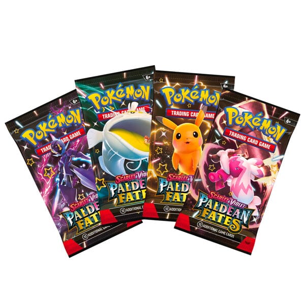 Paldean Fates Booster Pack pening