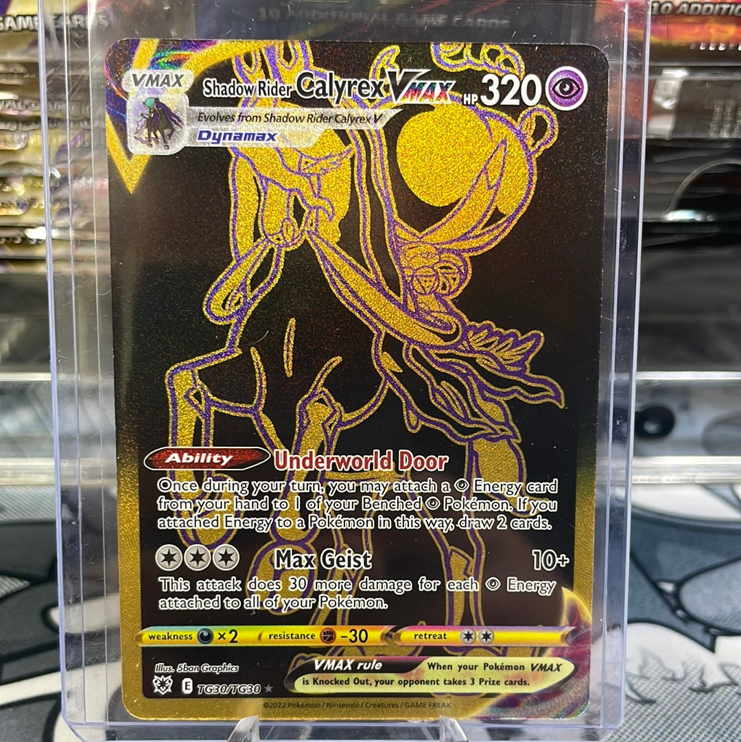 Shadow Rider Calyrex Vmax Trainer Gallery